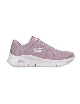 Zapatillas Skechers Arch Fit Big Appeal Mujer Rosa