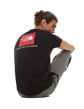 Camiseta The Norht Face Redbox Hombre Negro