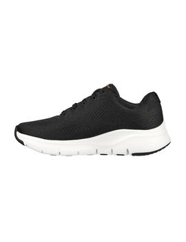 Zapatillas Skechers Fit Big Appeal Mujer Negro