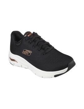 Zapatillas Skechers Fit Big Appeal Mujer Negro