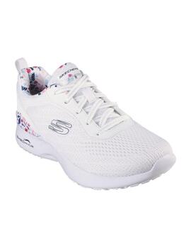 Zapatillas Skechers Air Dynamight Mujer Blanco