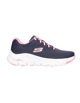 Zapatillas Skechers Arch Fit Big Appeal Mujer Azul