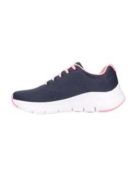 Zapatillas Skechers Arch Fit Big Appeal Mujer Azul