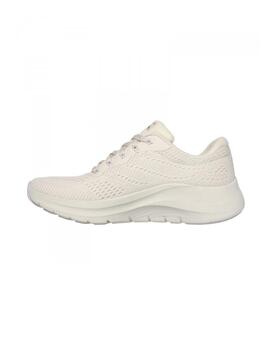 Zapatilla Skechers Arch Fit Big League Mujer Blanco