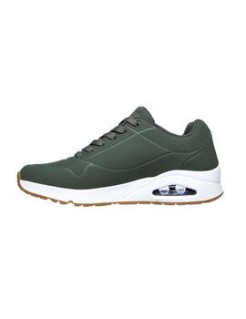 Zapatillas Skechers Stand On Air Hombre Verde