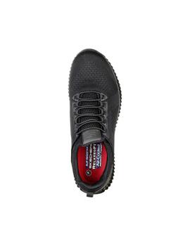 Zapatillas Skechers Work Relaxed Fit Cessnock Hombre Negro