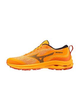 Zapatillas Mizuno Wave Rider GTX Hombre Naranja