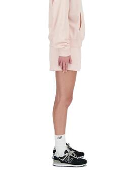 Pantalón corto New Balance Mujer Rosa