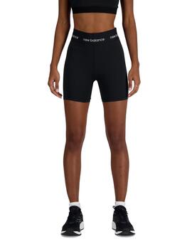 Mallas cortas New Balance Sport Short 5' Mujer Negro