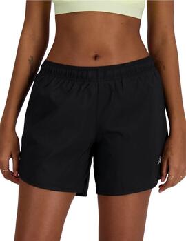Pantalón corto New Balance Sport Essentials 5' Mujer Negro