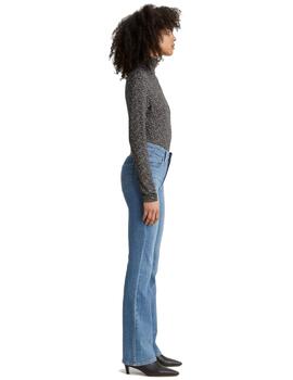 Pantalones Levis 725 High-Rise BootCut Mujer Azul