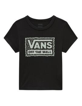 Camiseta Vans Rugged Box Negro Hombre Negro