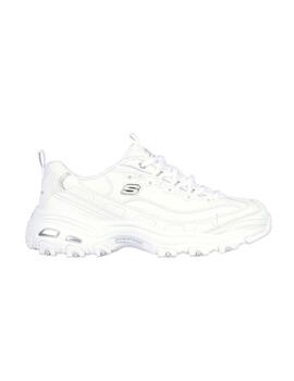 Zapatillas Skechers D´Lites Fresh Start Mujer blanco