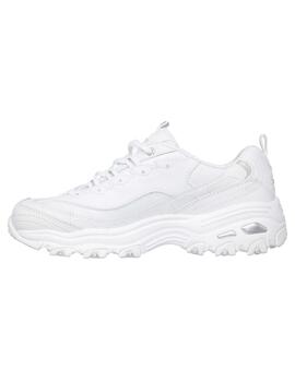 Zapatillas Skechers D´Lites Fresh Start Mujer blanco