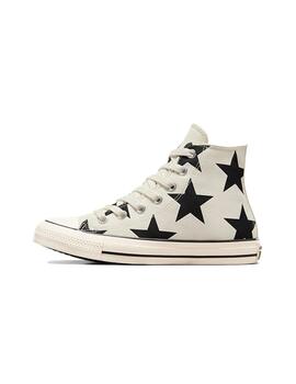 Zapatillas Converse Egret Black Mujer Estrellas