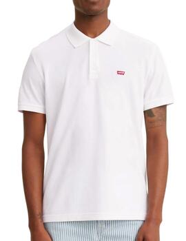 Polo Blanco Levis Hombre Blanco