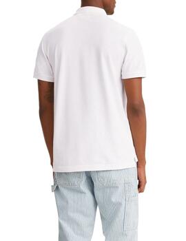 Polo Blanco Levis Hombre Blanco