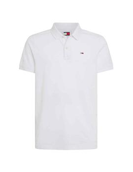 Polo Tommy Hilfiger Hombre Blanco