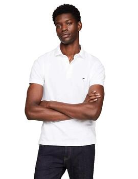 Polo Tommy Hilfiger Hombre Blanco