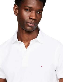 Polo Tommy Hilfiger Hombre Blanco