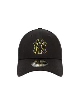 Gorra New Era Team Outline Unisex Negro