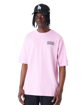 Camiseta New Era Hombre Rosa