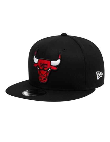 Gorra New Era Chicago Bulls Unisex Negro
