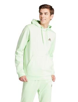 Sudadera con Capucha Adidas Hombre Verde