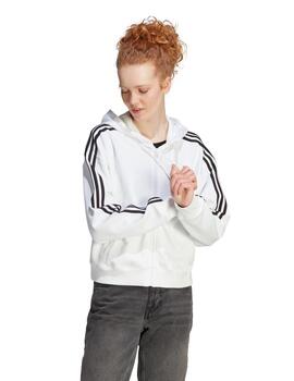 Chaquet Adidas W 3S FT FZ S Mujer Blanca