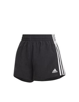 Pantalón Corto Adidas W 3S WVN SHO  Mujer Negro