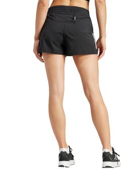 Short Adidas 3' Mujer Negro