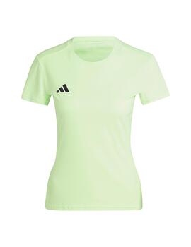 Camiseta Adidas Adizero Mujer Verde