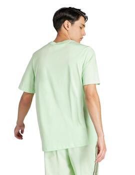 Camiseta Adidas Manga Corta Hombre Verde