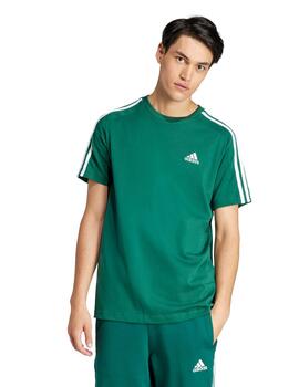 Camiseta Adidas Manga Corta Hombre Verde