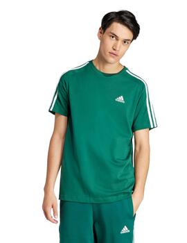 Camiseta Adidas Manga Corta Hombre Verde