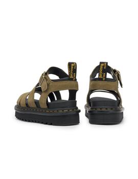 Sandalias Dr Martens Blaire Mujer Oliva