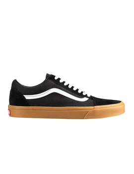 Zapatillas Vans Old Skool Black Gum Hombre Negro