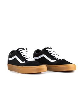 Zapatillas Vans Old Skool Black Gum Hombre Negro