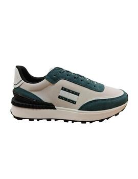 Zapatillas Tommy Technical Runner Hombre Verde