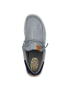 Zapatillas Hey Dude Wally Funk Nylon Craft Hombre Marino