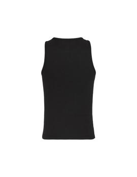 Tommy Hilfiger Top Essential Mujer Negro