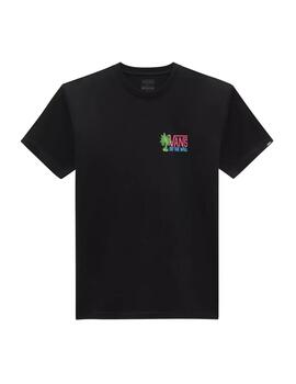 Camiseta Vans Palm Lines SS Hombre Negro