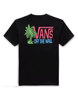 Camiseta Vans Palm Lines SS Hombre Negro