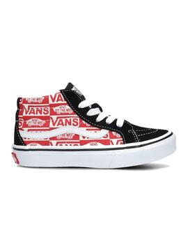 Zapatillas Vans Sk8-Mid Reissue Junior Rojo