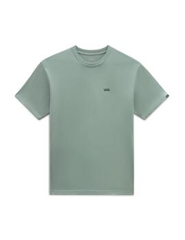 Camiseta Vans Lest Chest Logo Hombre Verde