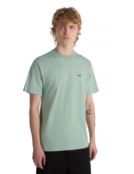 Camiseta Vans Lest Chest Logo Hombre Verde