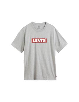 Camiseta Levis Relaxed Fit Tee Hombre Gris