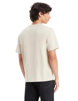 Camiseta Levis Relaxed Fit Tee Hombre Marrón