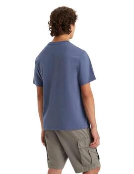 Camiseta Levis Relaxed Fit Tee Hombre Marino