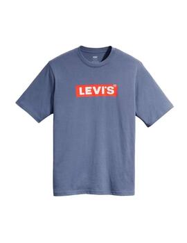 Camiseta Levis Relaxed Fit Tee Hombre Marino